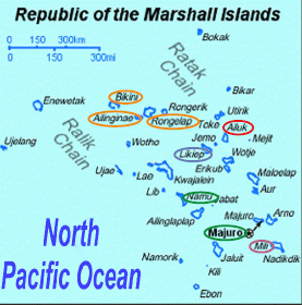 Republic of the Marshall Islands Atolls